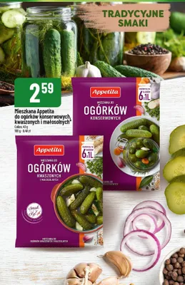 Mieszanka do ogórków konserwowych, kwaszonych i małosolnych promocja w POLOmarket