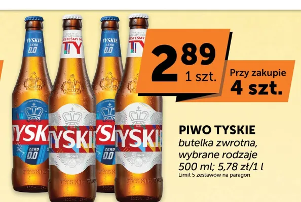Piwo bezalkoholowe Tyskie promocja w ABC