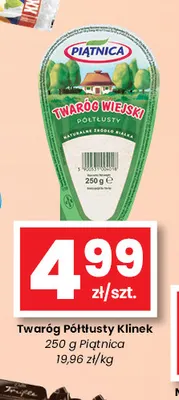 Twaróg półtłusty klinek Piątnica promocja w emma MARKET