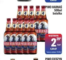 Piwo Harnaś promocja w Tomi Markt