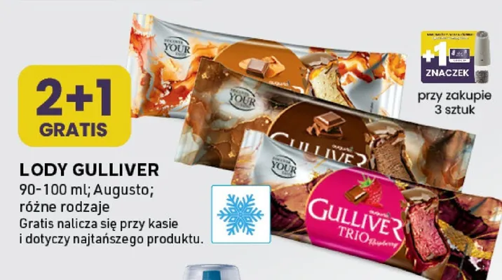 Lody Gulliver promocja w Stokrotka