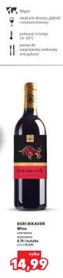 Wino czerwone wytrawne Egri Bikaver promocja w Kaufland
