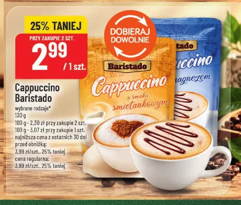 Cappuccino Baristado promocja w POLOmarket
