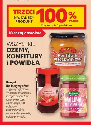 Dżemy, konfitury i powidła promocja w Kaufland
