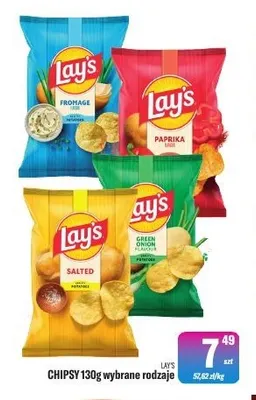 Chipsy Lay's promocja w Tomi Markt