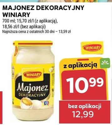 Majonez dekoracyjny promocja w Stokrotka