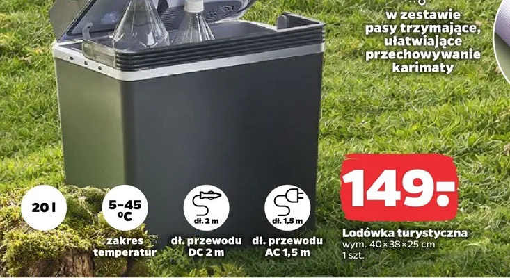 Lodówka turystyczna promocja w Netto