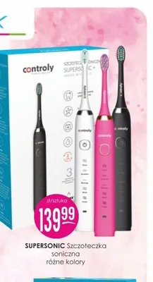 Szczoteczka soniczna Supersonic Controly promocja w Drogerie Jasmin