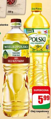 Olej rzepakowy promocja w Dino