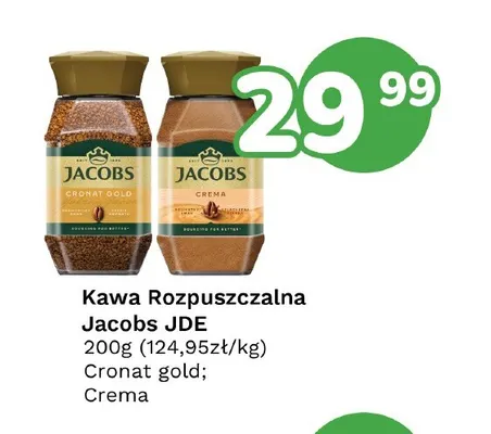 Kawa rozpuszczalna Jacobs Cronat Gold promocja w Limonka
