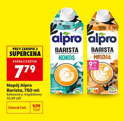 Napój migdałowy Alpro Barista promocja w Biedronka