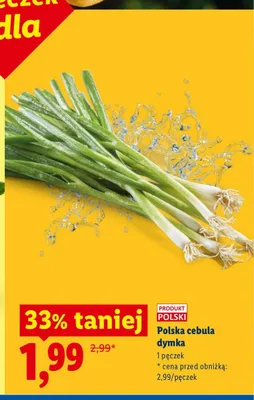 Cebula dymka polska promocja w Lidl