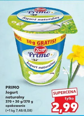 Jogurt naturalny promocja w Kaufland