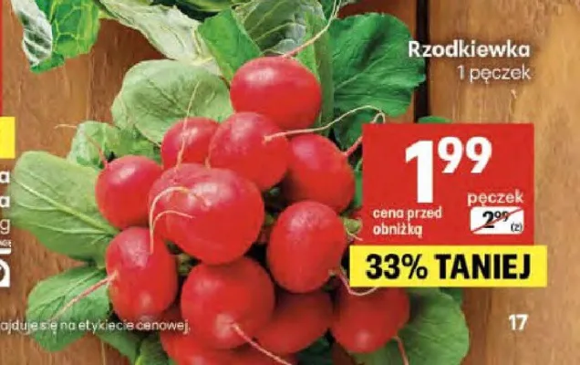 Rzodkiewka promocja w Delikatesy Centrum