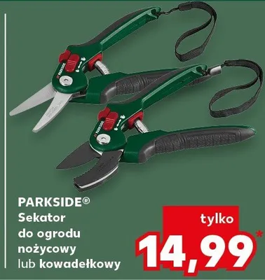 Sekator do ogrodu kowadełkowy promocja w Kaufland