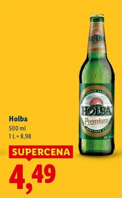 Piwo Holba promocja w Lidl