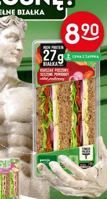 Kanapka kurczak pieczony, suszone pomidory promocja w Żabka