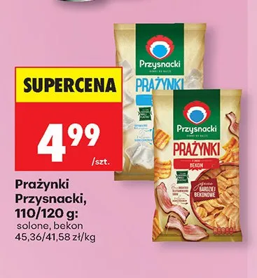 Prażynki Przysnacki bekon promocja w Biedronka