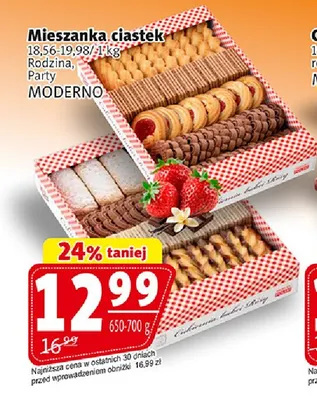 Mieszanka ciastek Rodzina Moderno promocja w Prim Market