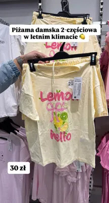 Piżama damska 2-częściowa  promocja w Pepco