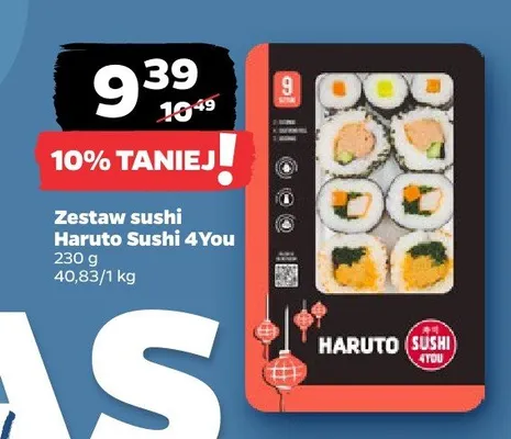 Zestaw sushi Haruto Sushi 4You promocja w Netto