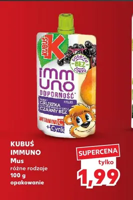 Mus Kubuś Immuno promocja w Kaufland