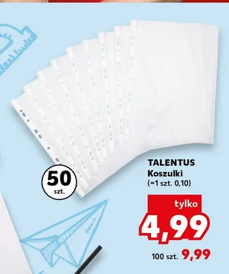 Koszulki TALENTUS 100 sztuk promocja w Kaufland