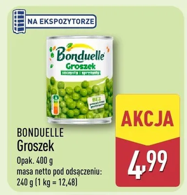 Groszek promocja w Aldi