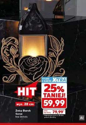 Znicz Barok Serce bez wkładu promocja w Kaufland