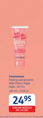 Peeling pod prysznic Wild Cherry Magic treaclemoon promocja w Drogerie DM
