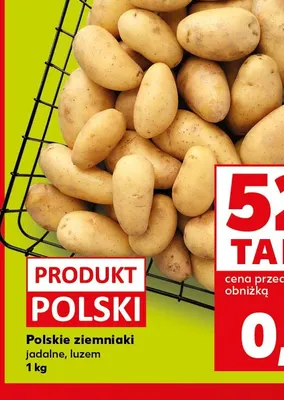 Ziemniaki polskie jadalne luzem promocja w Kaufland
