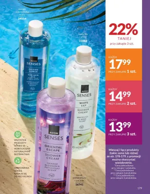 Żel pod prysznic Avon Senses promocja w AVON