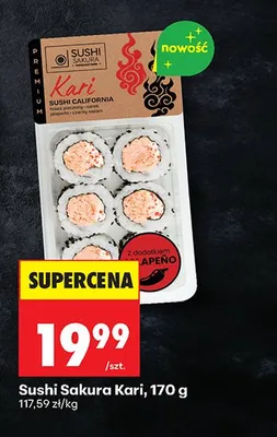 Sushi Sakura Kari promocja w Biedronka