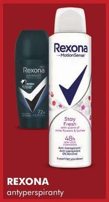 Antyperspiranty Rexona promocja w Super-Pharm
