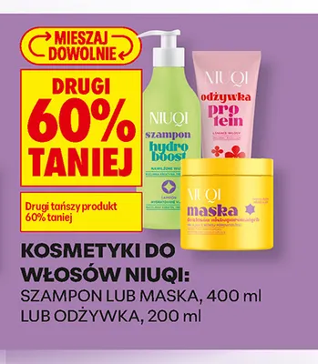 Odżywka do włosów Niuqi promocja w Biedronka