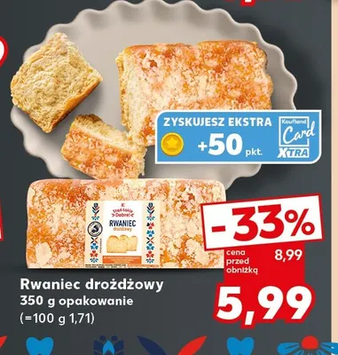 Rwaniec drożdżowy Stąd takie Dobre! promocja w Kaufland