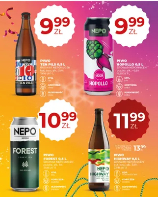 Piwo promocja w Duży Ben