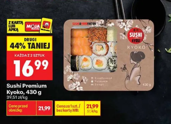 Sushi Premium Kyoko Sushi 4You promocja w Biedronka
