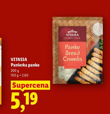 Panierka panko Vitasia promocja w Lidl