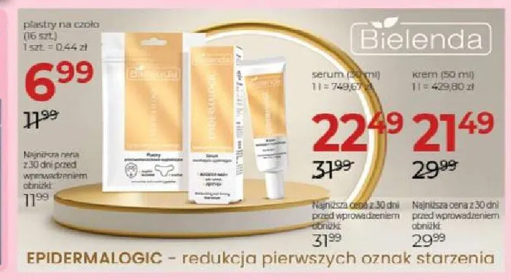 Serum Bielenda Epidermalogic promocja w Drogerie Jawa