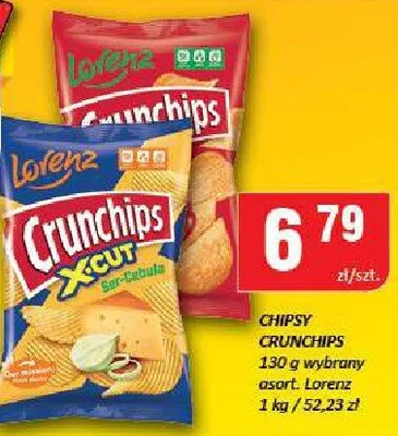 Chipsy Crunchips promocja w Chorten