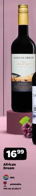 Wino czerwone African Dream promocja w Netto