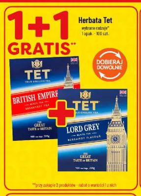 Herbata Tet Lord Grey promocja w POLOmarket