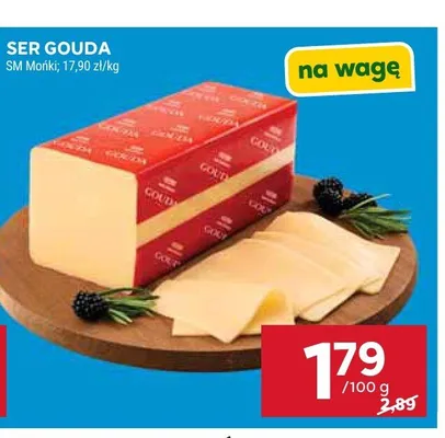 Ser Gouda SM Mońki promocja w Stokrotka