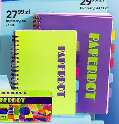 Kołozeszyt A4 Paperdot promocja w Empik