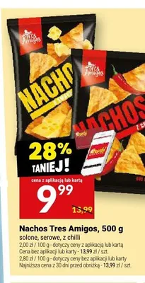 Nachos Tres Amigos solone promocja w Twój Market