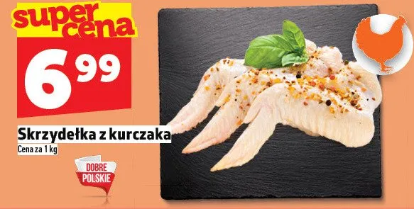 Skrzydełka z kurczaka promocja w TOPAZ