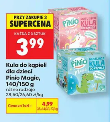 Kula do kąpieli dla dzieci Pinio Magic promocja w Biedronka