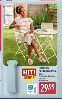 Sukienka damska UP2FASHION promocja w Aldi