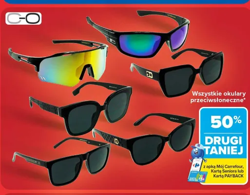 Okulary przeciwsłoneczne promocja w Carrefour